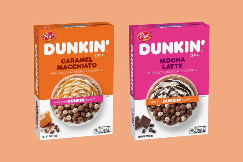 Dunkin' Donuts Turns Its Popular Coffee Drinks Into Cereal