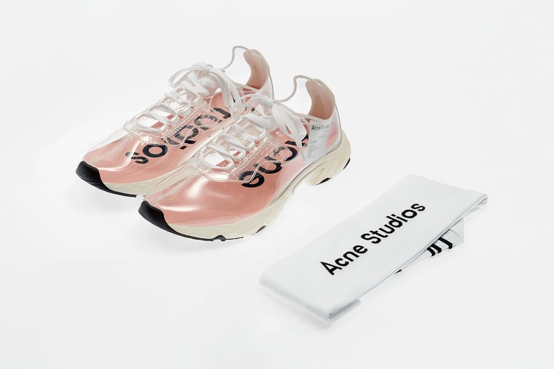 Acne Studios N3W Transparent Trail Sneaker Clear See Through