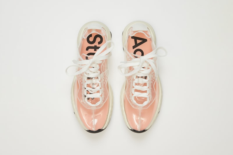 Acne Studios N3W Transparent Trail Sneaker Clear See Through