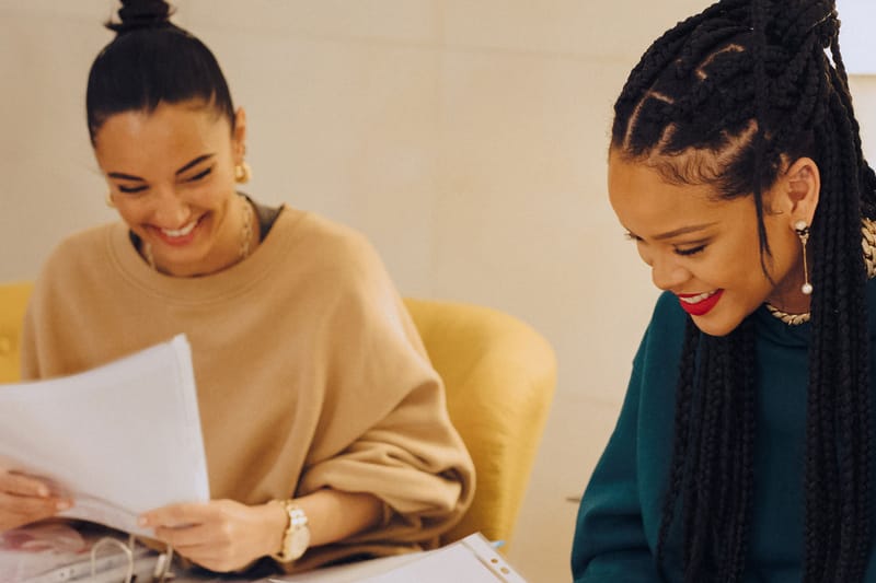 Rihanna and Amina Muaddi Team up on Collection of Strappy Stiletto Sandals