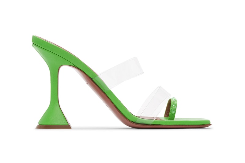 amina muaddi ssense sandals heels slippers mules release price