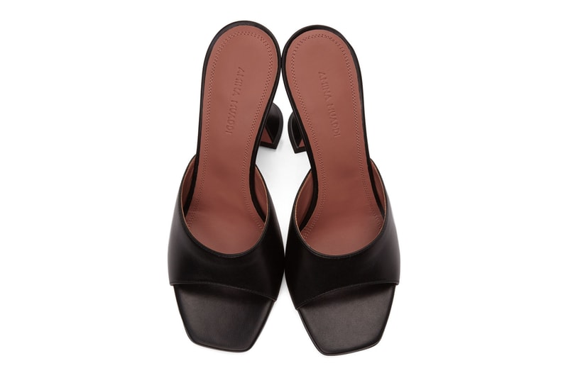 amina muaddi ssense sandals heels slippers mules release price