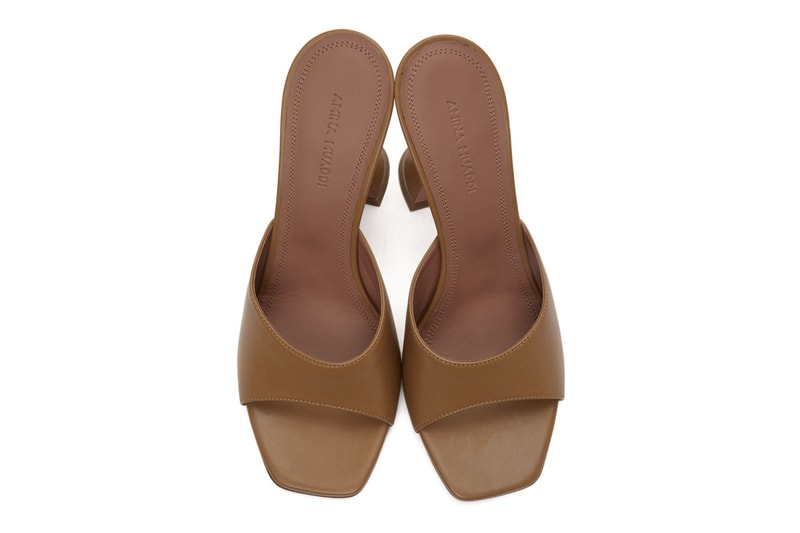 amina muaddi ssense sandals heels slippers mules release price