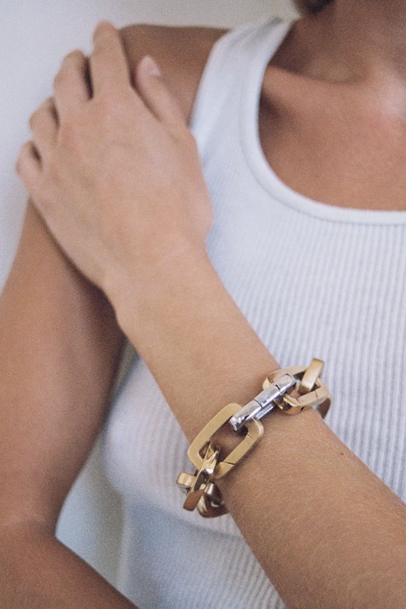 bagatiba cara collection gold silver clips chain eco-friendly sustainable customizable jewelry accessories