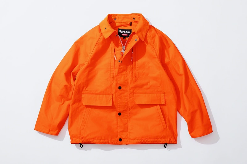 barbour supreme spring 2020 collaboration restock release info jackets hats bags 