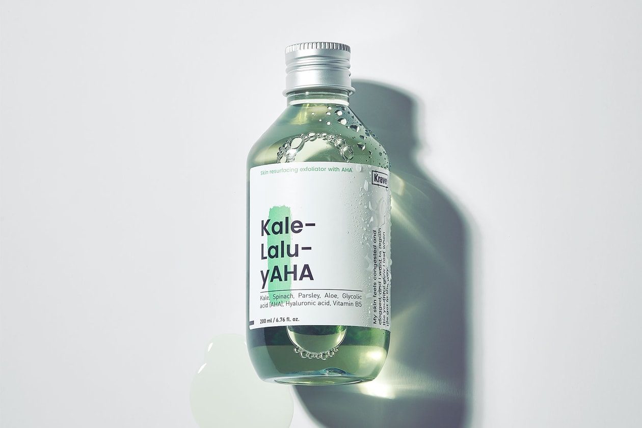 best k-beauty toners krave kale-lalu-yaha resurfacing exfoliating