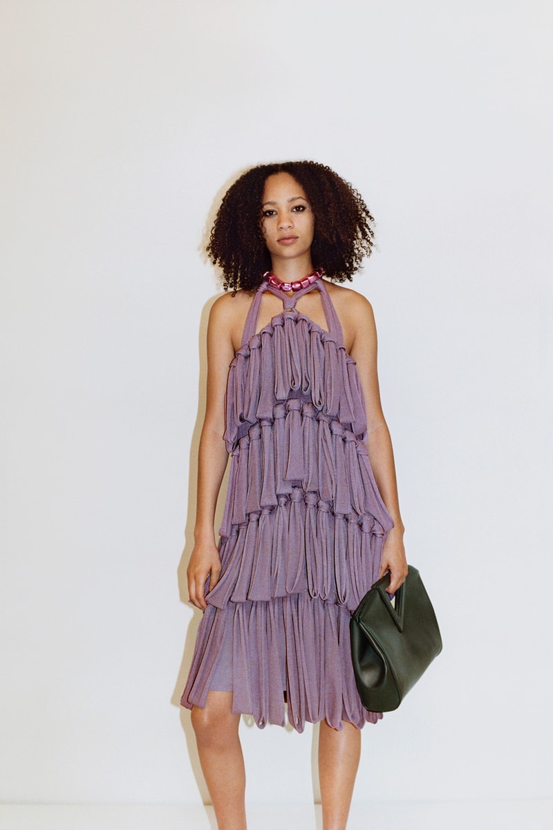Bottega Veneta Resort 2021 Collection Lookbook Scarf Jacket