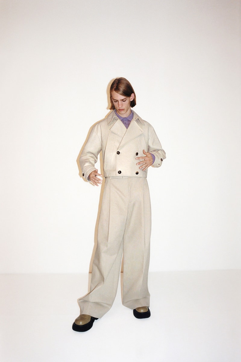 Bottega Veneta Resort 2021 Collection Lookbook Scarf Jacket