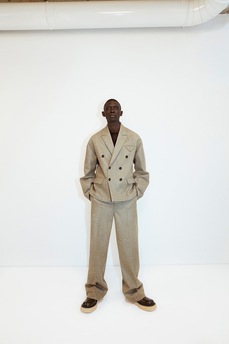 Bottega Veneta Resort 2021 Collection Lookbook Scarf Jacket