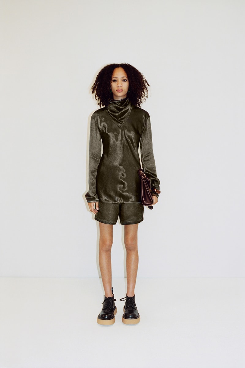Bottega Veneta Resort 2021 Collection Lookbook Scarf Jacket