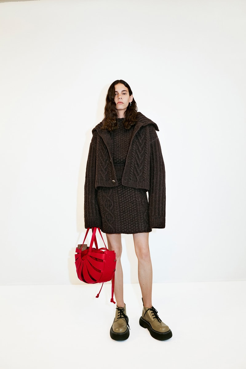 Bottega Veneta Resort 2021 Collection Lookbook Scarf Jacket