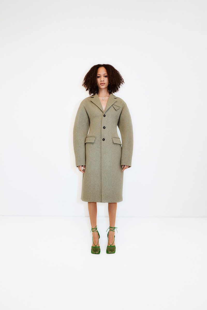 Bottega Veneta Resort 2021 Collection Lookbook Scarf Jacket
