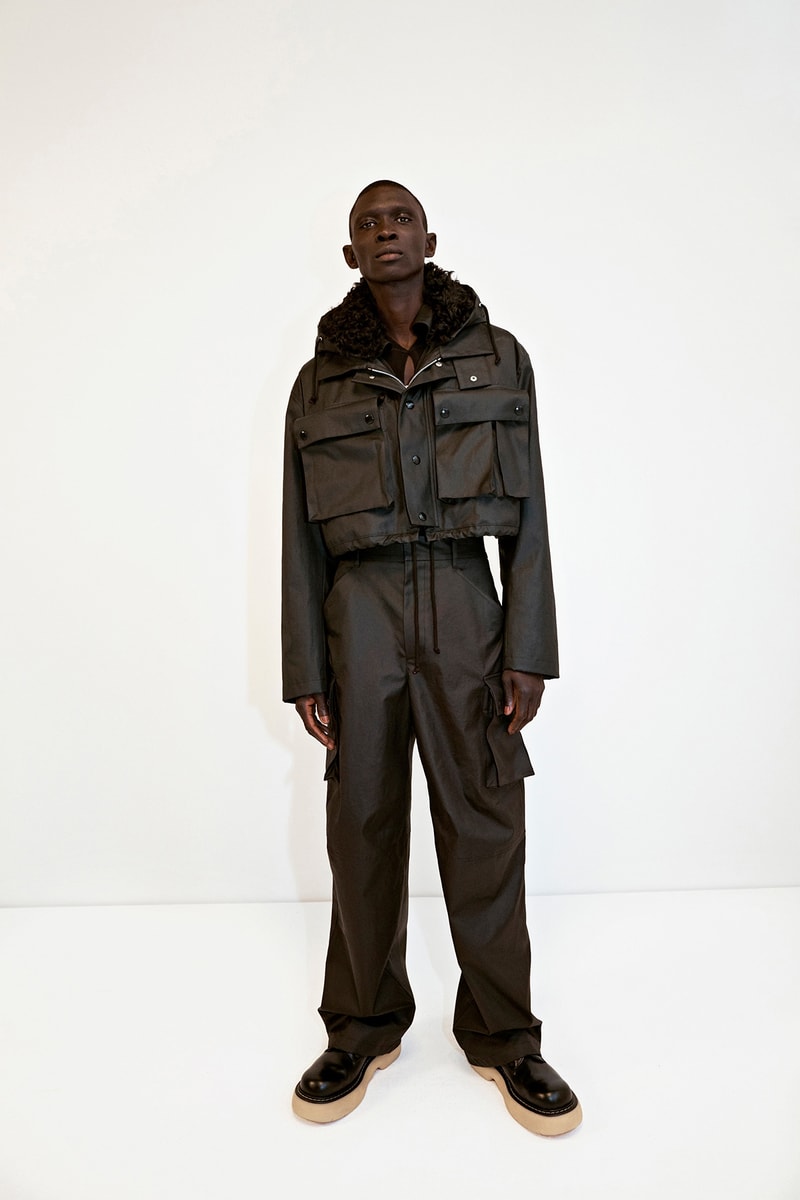 Bottega Veneta Resort 2021 Collection Lookbook Scarf Jacket