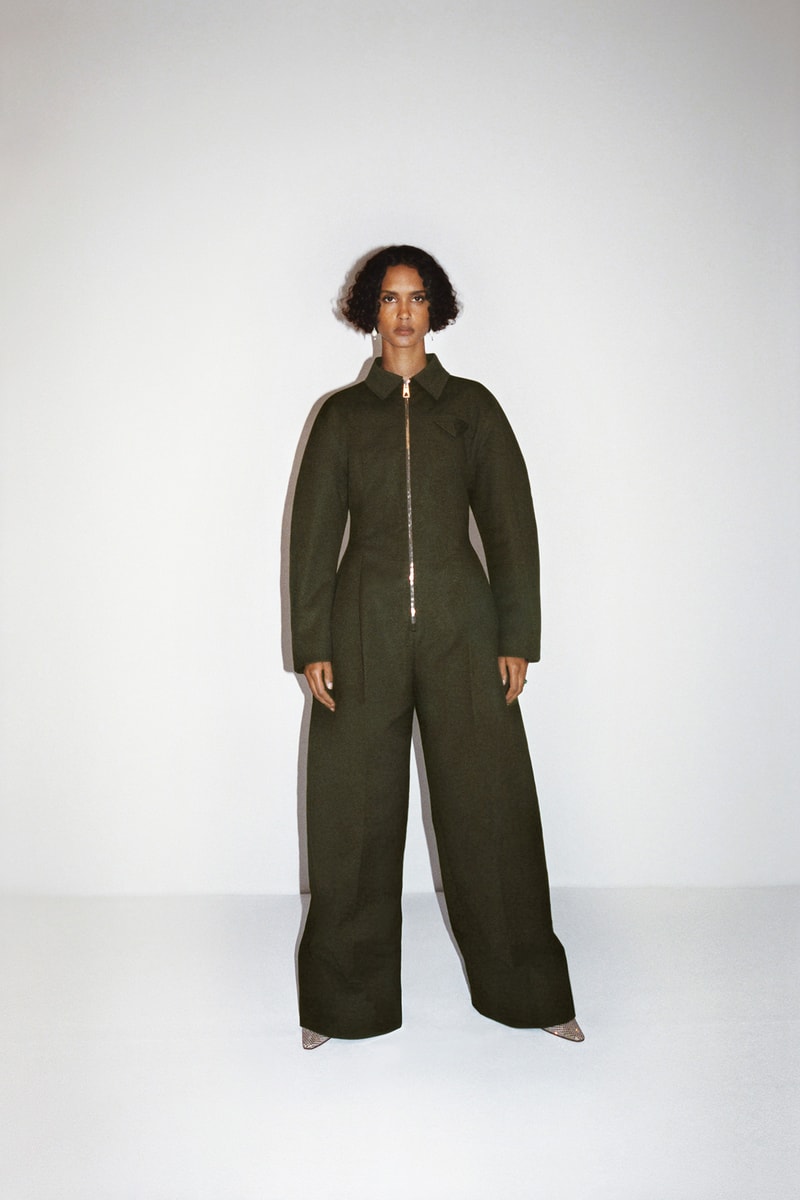 Bottega Veneta Resort 2021 Collection Lookbook Scarf Jacket