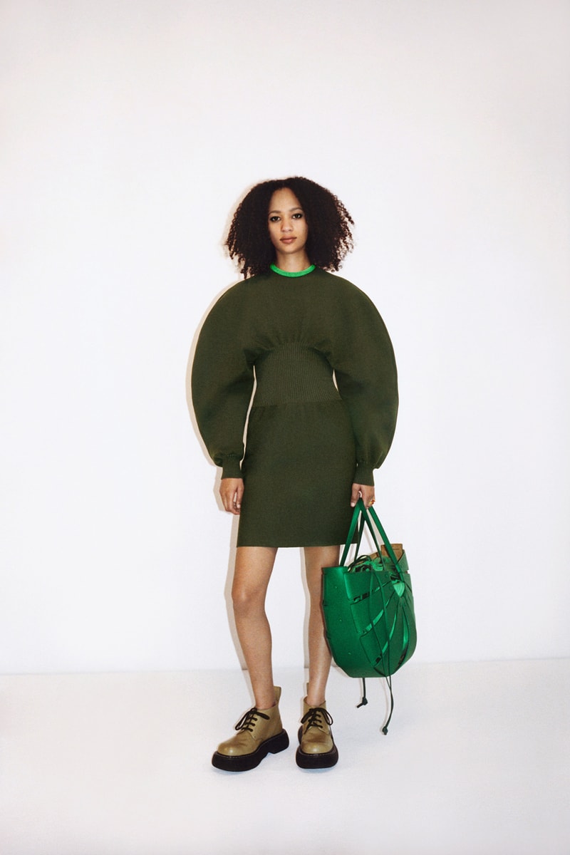 Bottega Veneta Resort 2021 Collection Lookbook Scarf Jacket