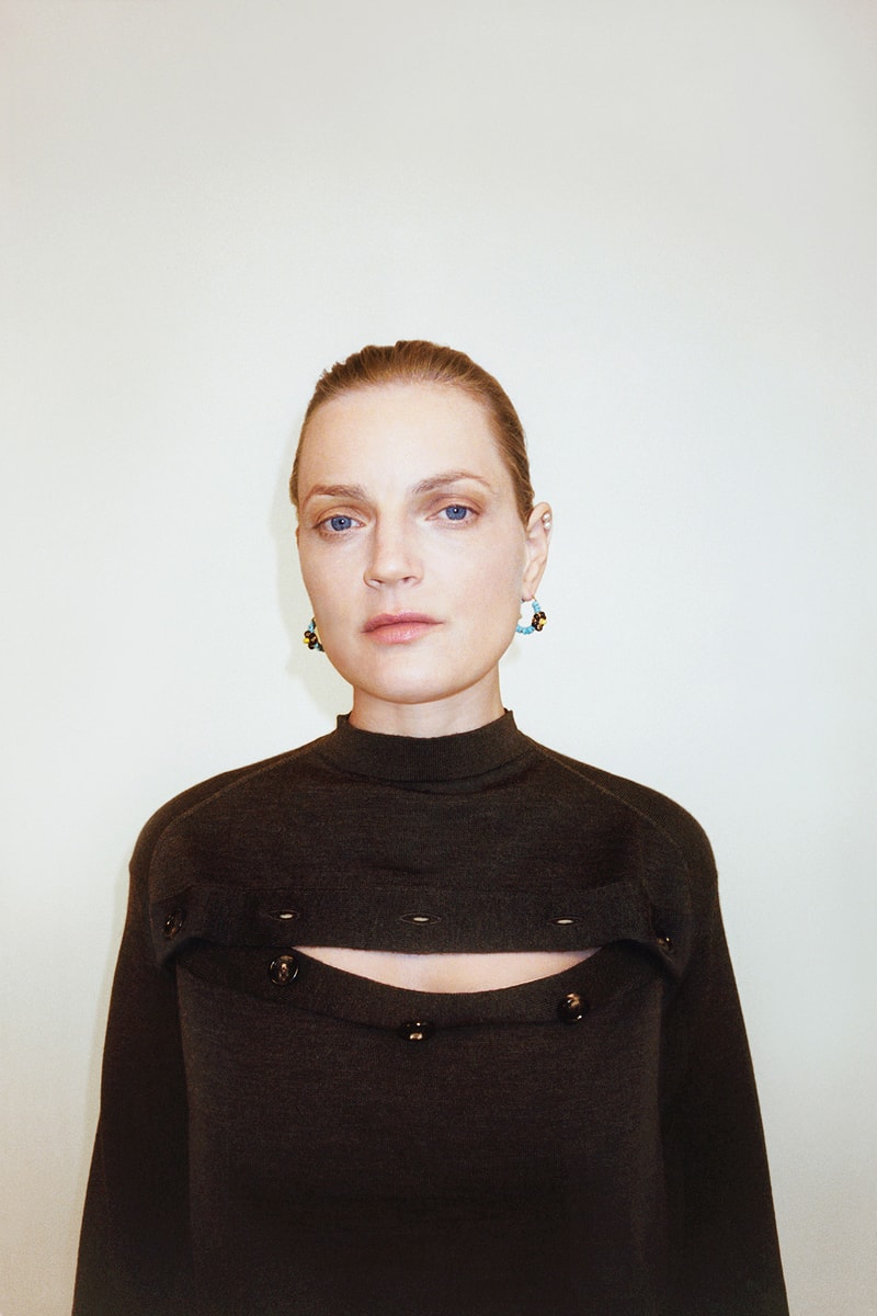 Bottega Veneta Resort 2021 Collection Lookbook Scarf Jacket