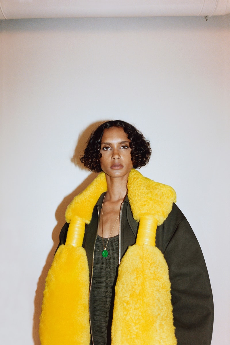 Bottega Veneta Resort 2021 Collection Lookbook Scarf Jacket