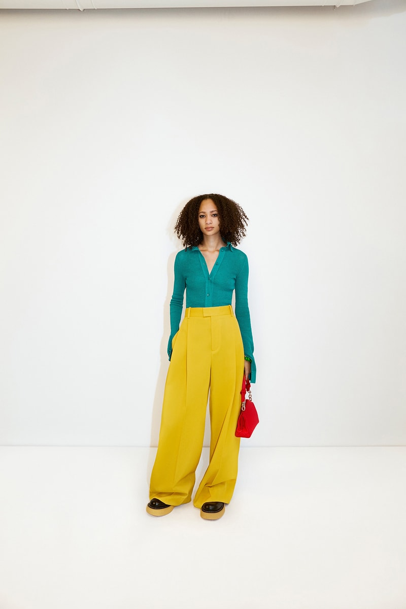 Bottega Veneta Resort 2021 Collection Lookbook Scarf Jacket