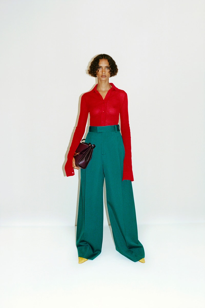 Bottega Veneta Resort 2021 Collection Lookbook Scarf Jacket