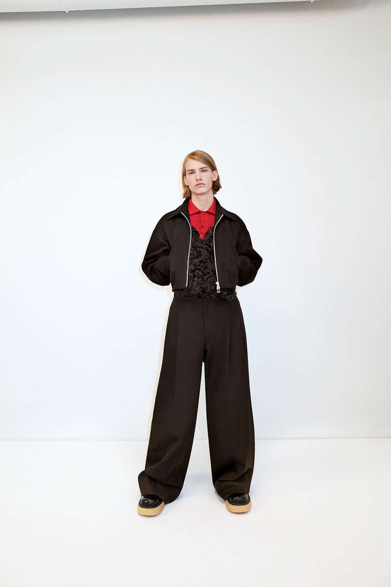 Bottega Veneta Resort 2021 Collection Lookbook Scarf Jacket