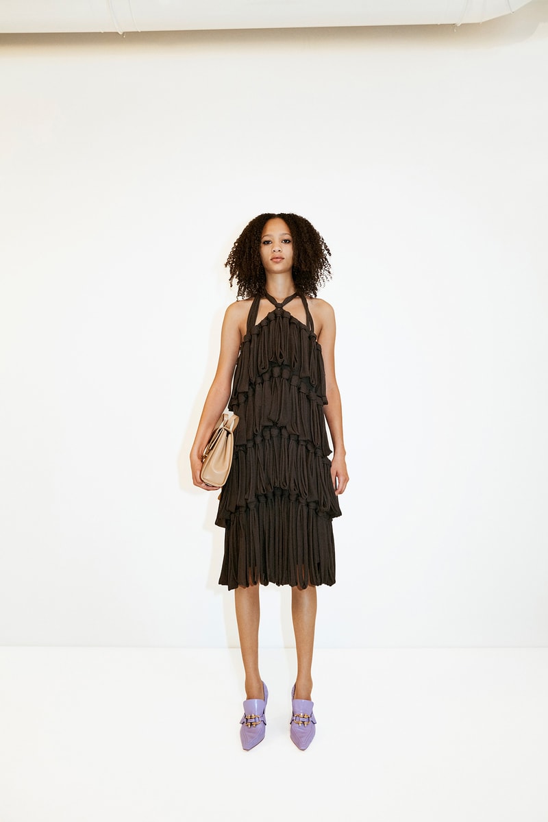 Bottega Veneta Resort 2021 Collection Lookbook Scarf Jacket