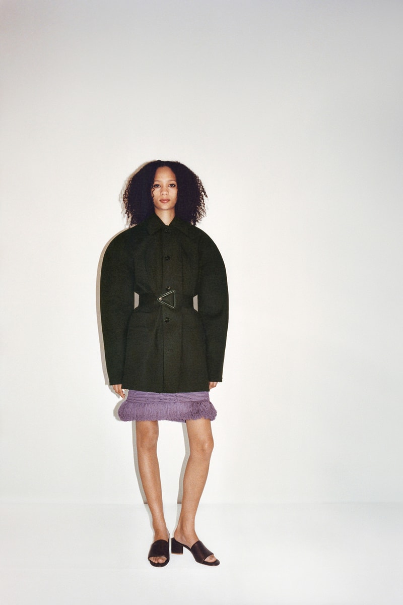Bottega Veneta Resort 2021 Collection Lookbook Scarf Jacket
