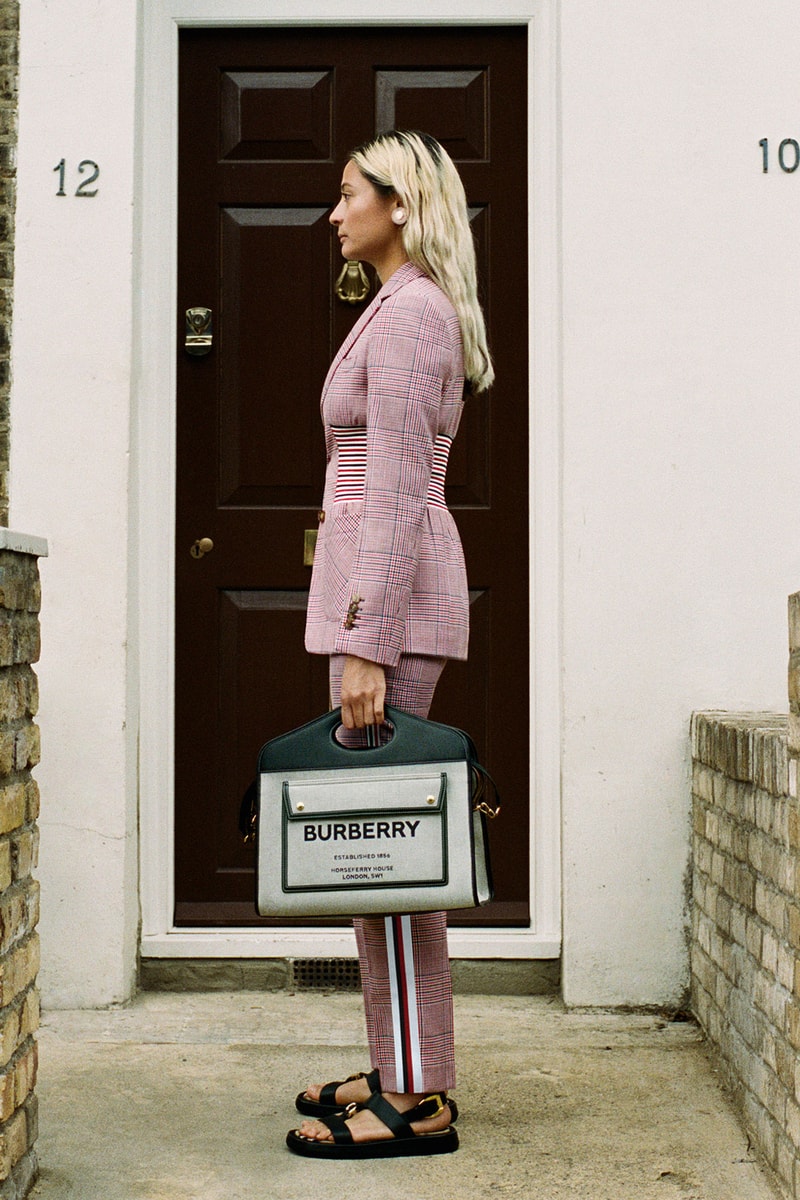burberry spring summer 2021 pre-collection lookbook pocket bag trench coats jackets riccardo tisci 