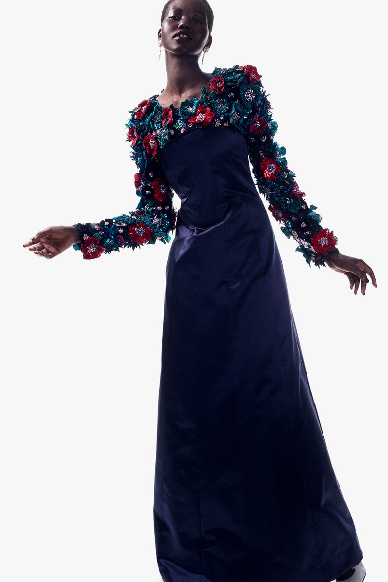 chanel fall paris haute couture collection virginie viard karl lagerfeld adut akech rianne van rompaey dresses tweed embroidery 
