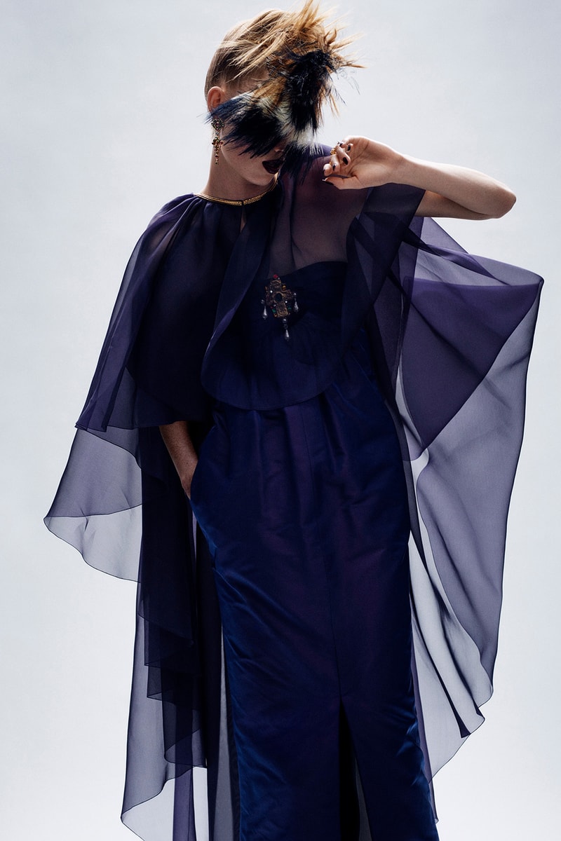 chanel fall paris haute couture collection virginie viard karl lagerfeld adut akech rianne van rompaey dresses tweed embroidery 