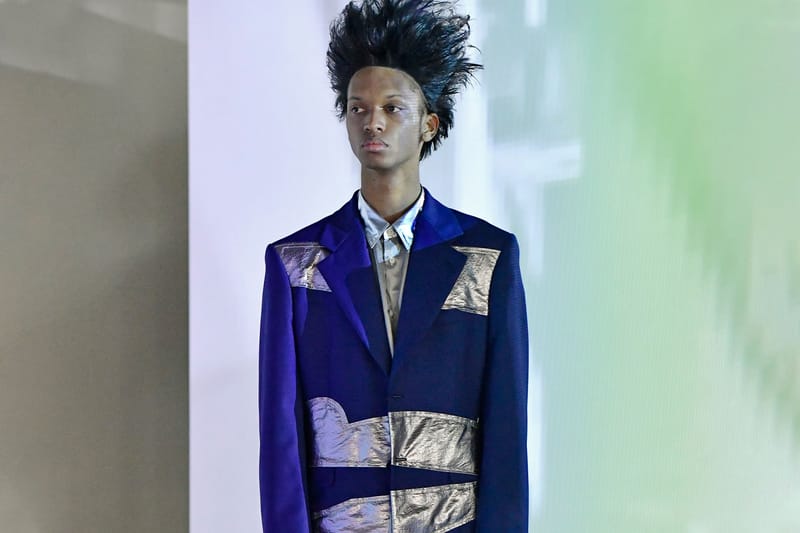 COMME des GARÇONS HOMME PLUS Debuts New Nike Collaboration on SS21 Runway