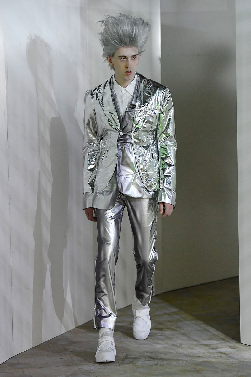 COMME des GARÇONS HOMME PLUS Spring/Summer 2021 Nike Air Carnivore Collaboration Collection Runway Tokyo Japan Minishow Rei Kawakubo 