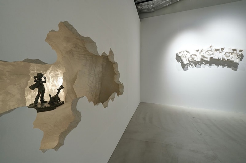 daniel arsham pokemon sculptures relics of kanto through time exhibition pikachu jigglypuff nanzuka tokyo japan