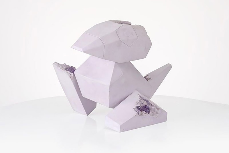 daniel arsham pokemon sculptures relics of kanto through time exhibition pikachu jigglypuff nanzuka tokyo japan