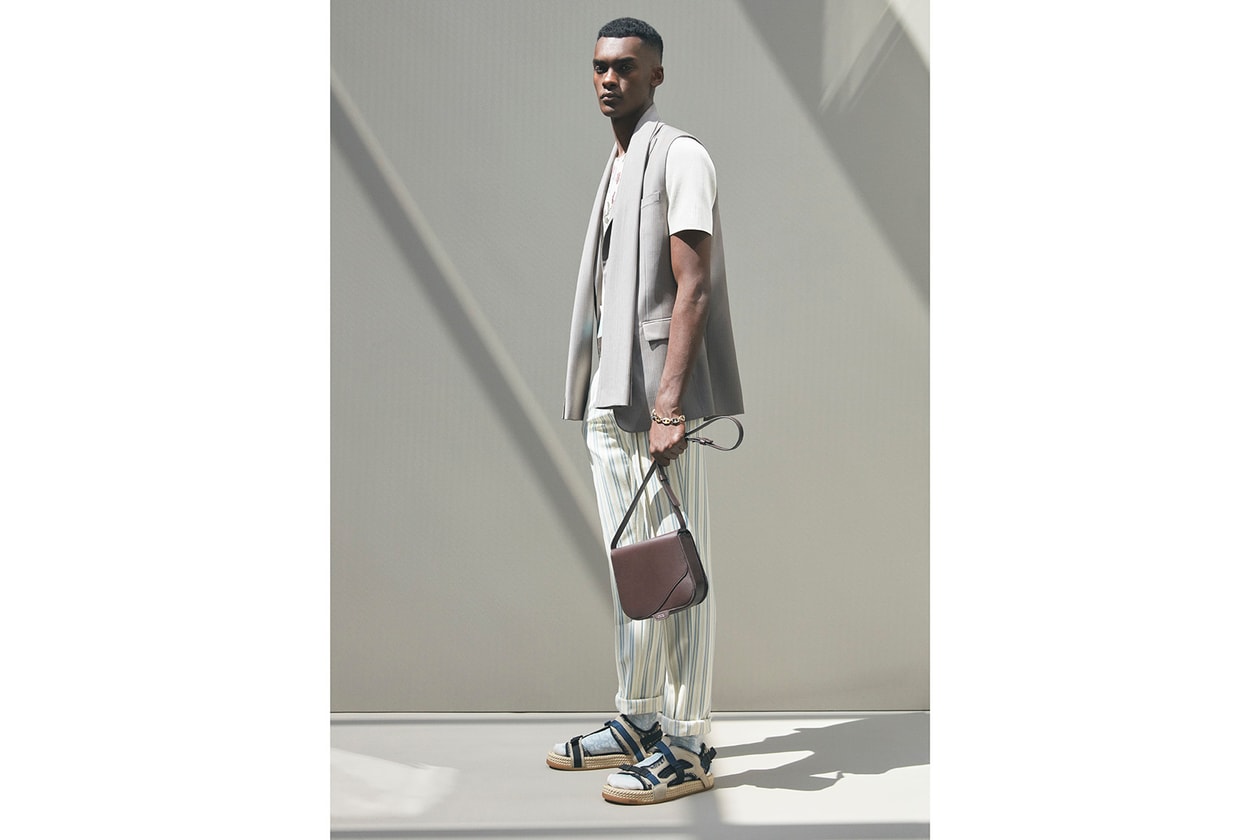 Dior Spring/Sumer 2021 Men's Collection Kim Jones Amoako Boafo Collaboration Lookbook presenting Dior’s new collection