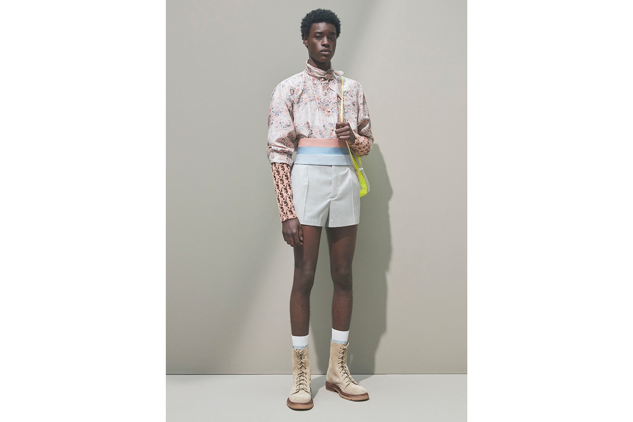 Dior Spring/Sumer 2021 Men's Collection Kim Jones Amoako Boafo Collaboration Lookbook presenting Dior’s new collection