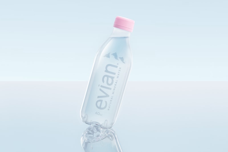Evian Releases 100% Recyclable Plastic Bottle 
