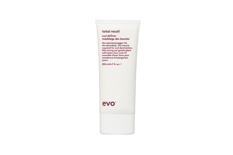 evo curl haircare products collection shampoo conditioner balm 