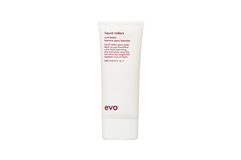evo curl haircare products collection shampoo conditioner balm 