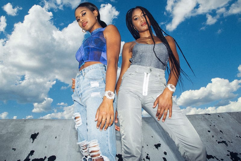 DJ Duo Angel and Dren Show off G-SHOCK’s New “Transparent x Rose Gold” Collection