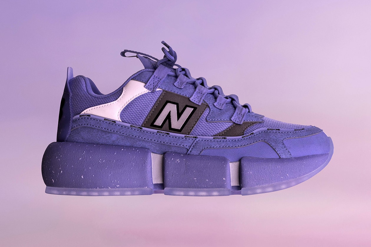 jaden smith new balance vision racer collaboration release date info white yellow navy