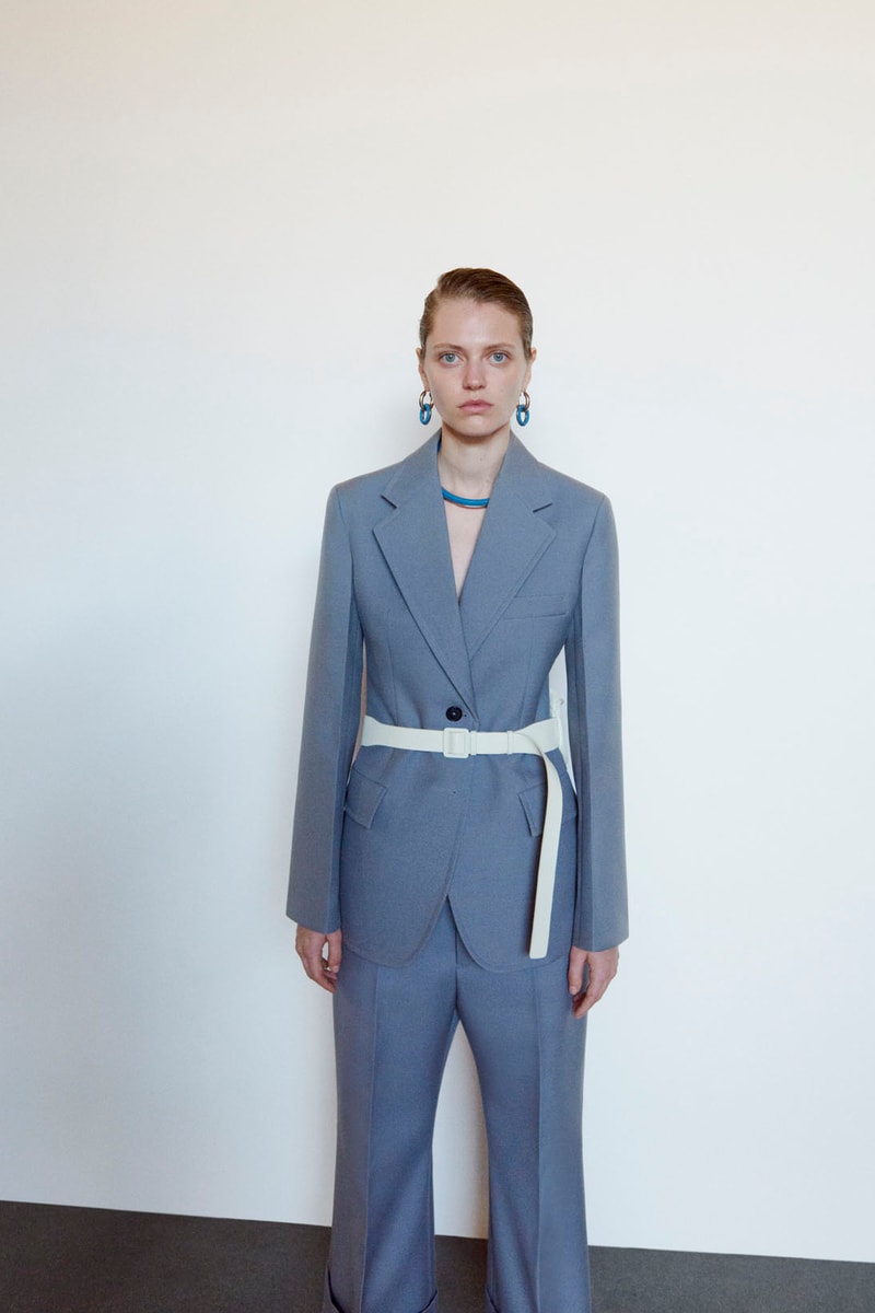 jil sander resort 2021 womens collection lucie luke meier minimalist blazers skirts dresses