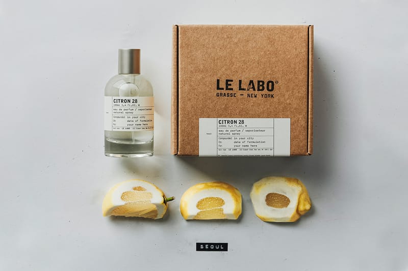 Le Labo Unveils New Seoul-Exclusive Scent, "Citron 28"
