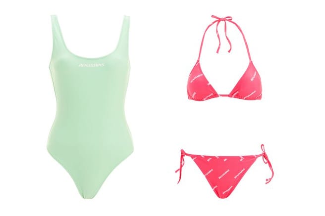 Les Benjamins Introduces Logo Swimwear