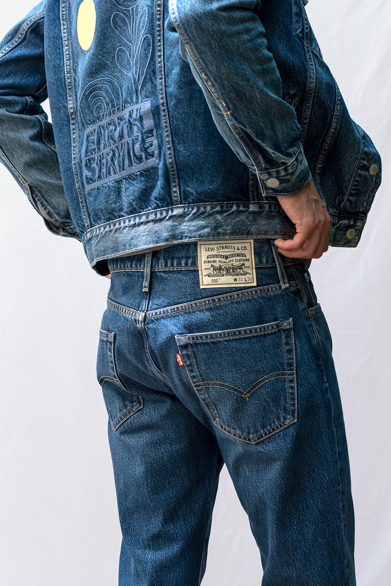 levis wellthread sustainable recycled jeans denim womens high loose mens 502