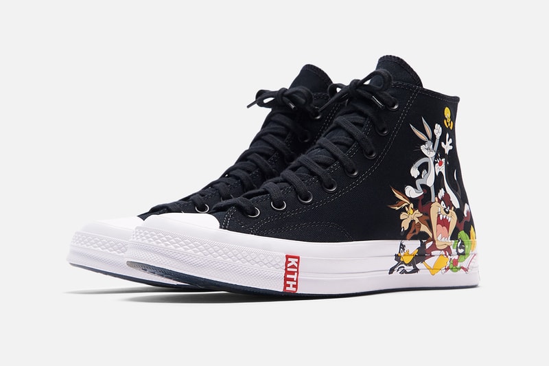 looney tunes kith bugs bunny converse chuck taylor 1970 high collaboration sneakers hoodies sweatpants