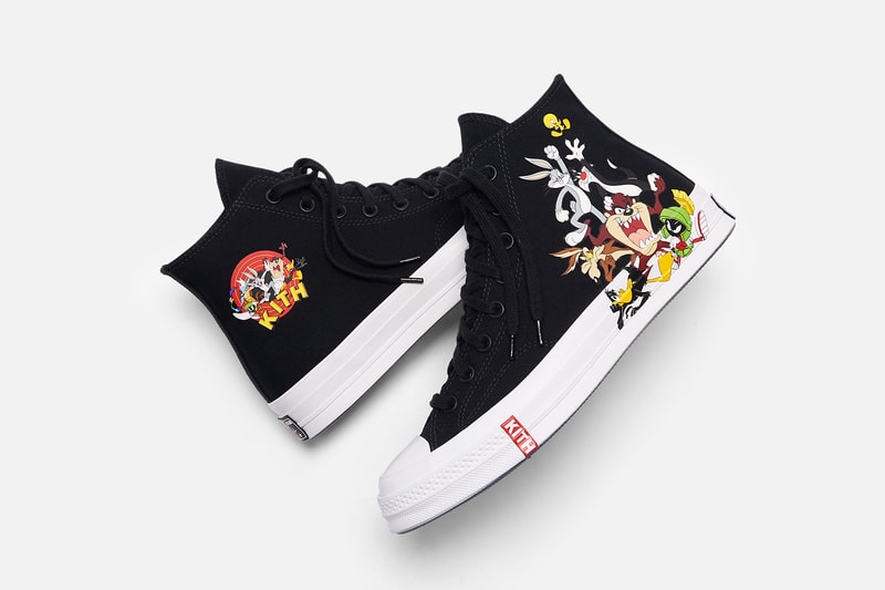 looney tunes kith bugs bunny converse chuck taylor 1970 high collaboration sneakers hoodies sweatpants