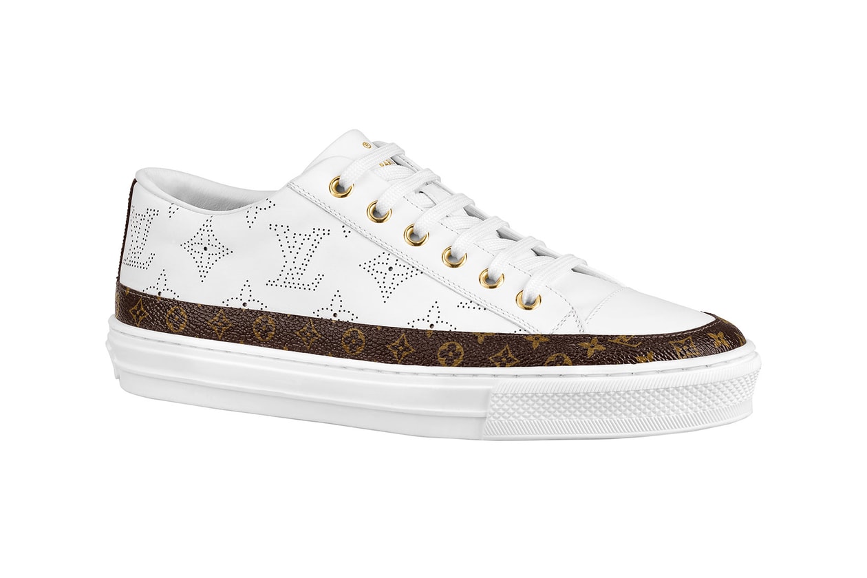 louis vuitton prefall sneakers frontrow boombox stellar lv monogram price