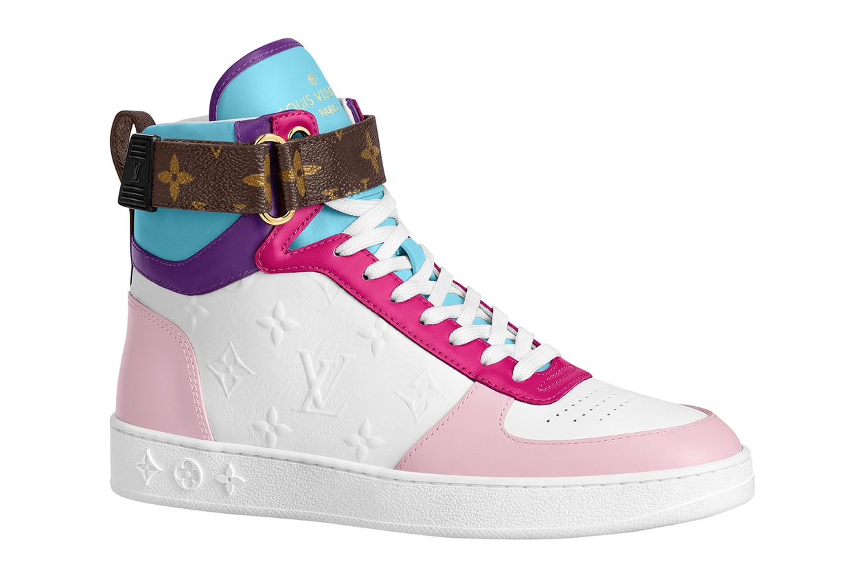 louis vuitton prefall sneakers frontrow boombox stellar lv monogram price