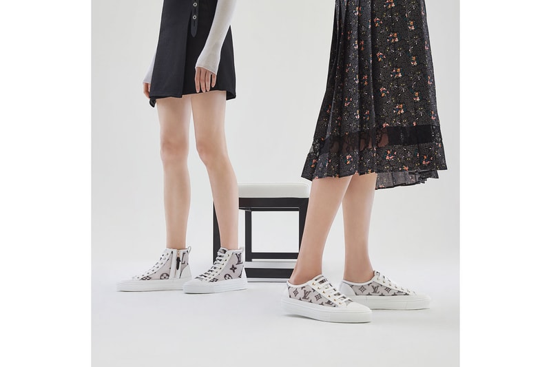 louis vuitton prefall sneakers frontrow boombox stellar lv monogram price
