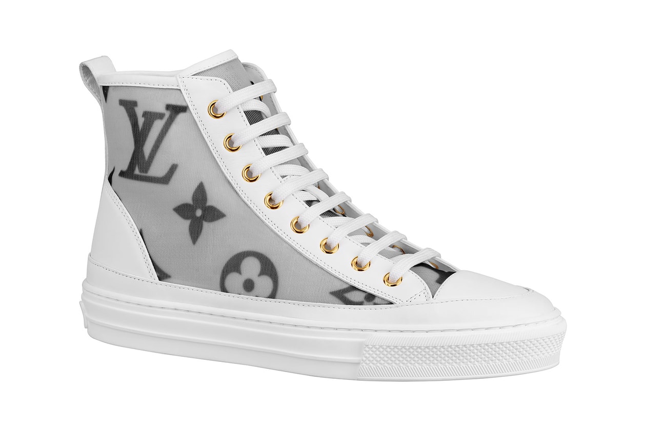 louis vuitton prefall sneakers frontrow boombox stellar lv monogram price